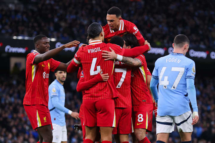 Mohamed Salah, Dominik Szoboszlai, Virgil van Dijk Mohamed Salah, Dominik Szoboszlai, Virgil van Dijk