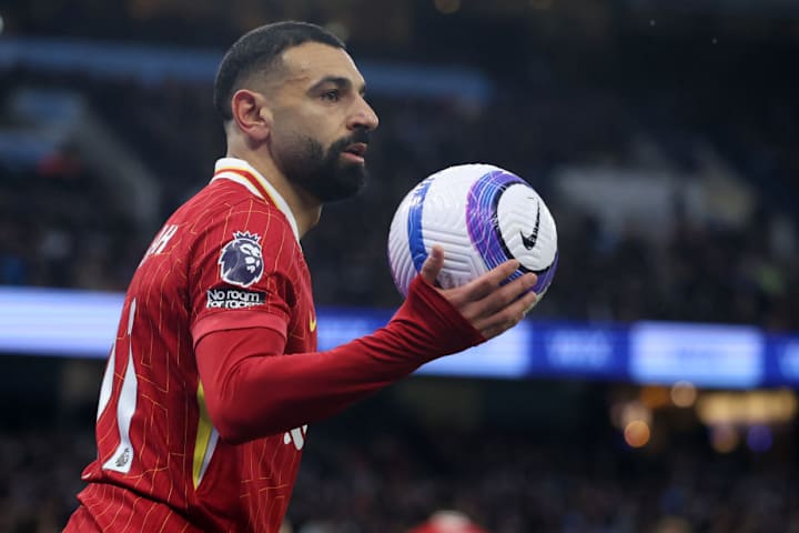 Mohamed Salah lors du match Mohamed Salah lors du match