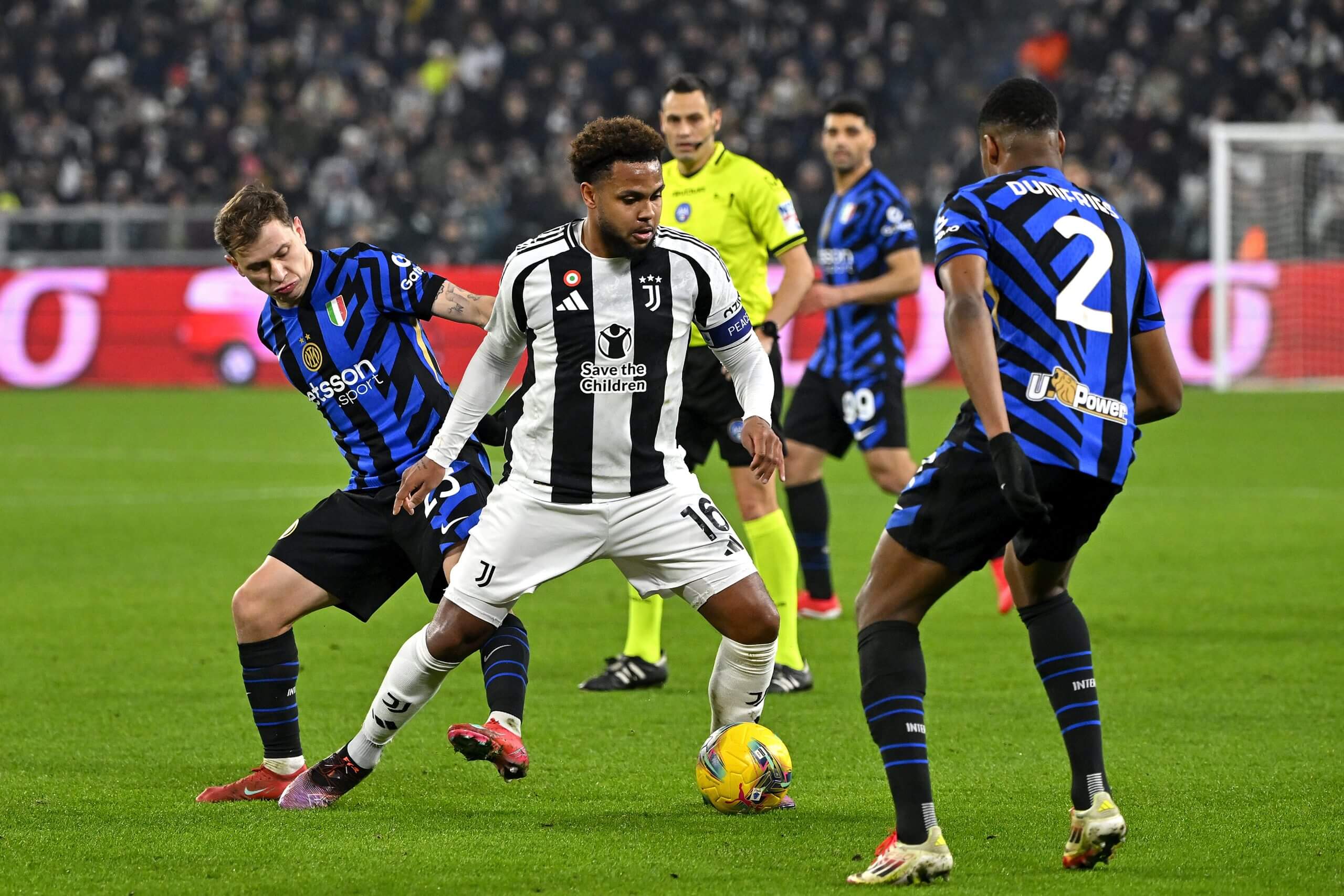 McKennie en action avec la Juventus