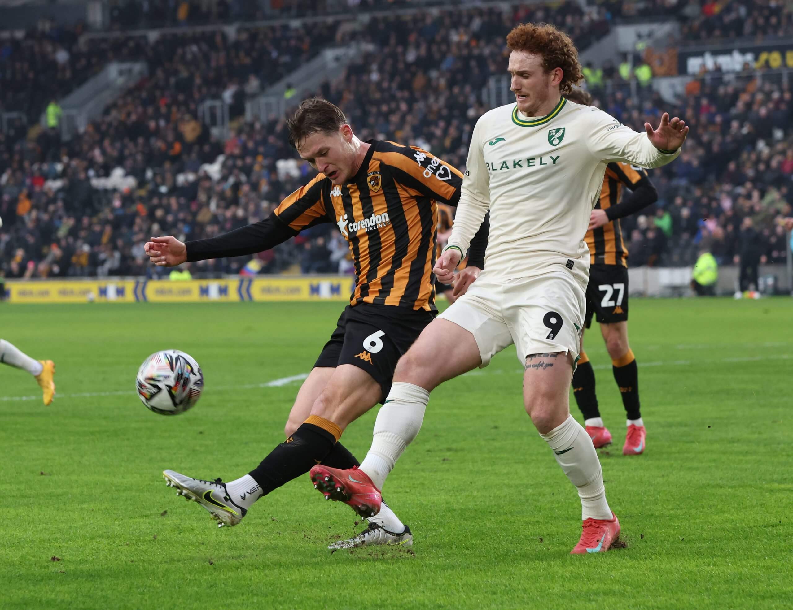 Josh Sargent avec Norwich City