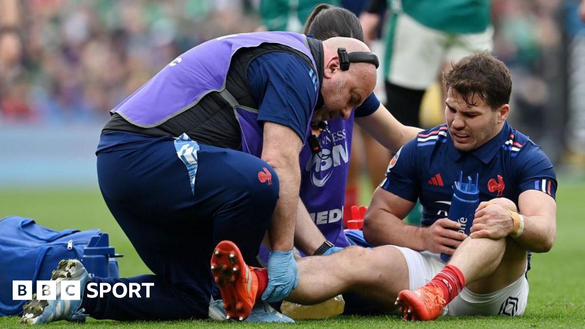 Antoine Dupont - inquiétudes sur sa blessure au genou en Irlande