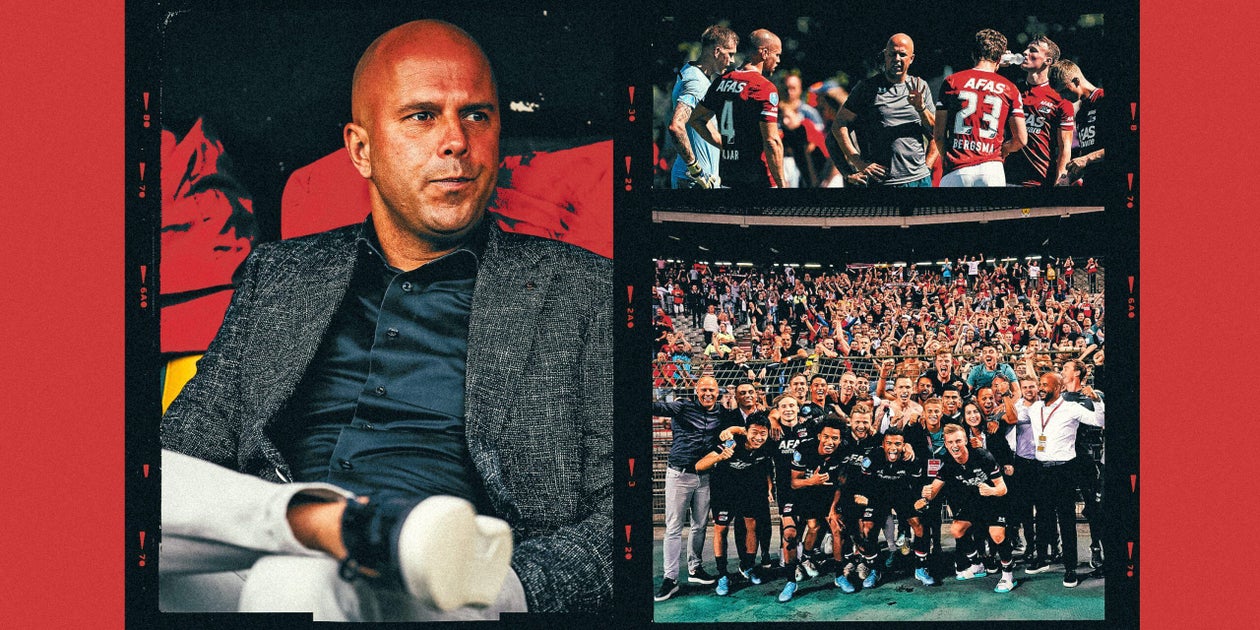 Arne Slot - L-histoire d-un titre perdu avec AZ Alkmaar