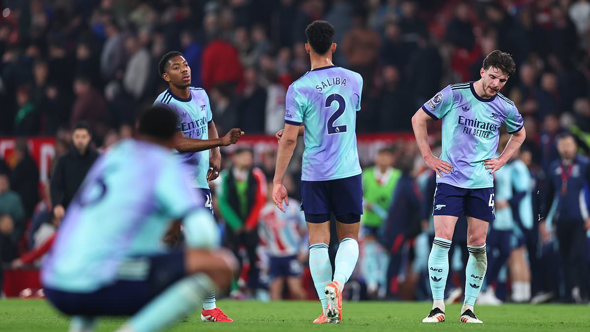 Arsenal - Paul Merson dresse un bilan accablant des espoirs du titre