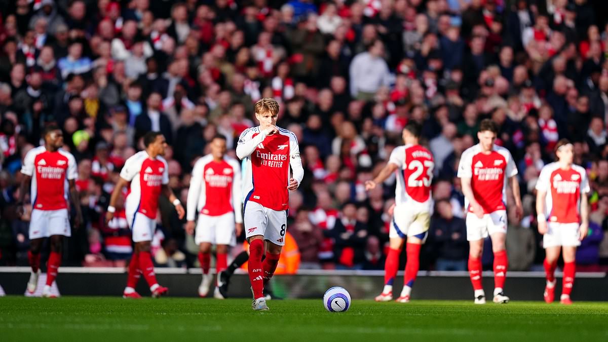 Arsenal s-incline face à West Ham - un coup dur pour le titre