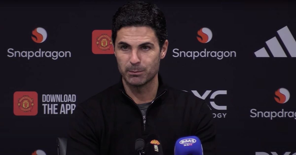 Arteta s-exprime sur la course au titre après le match nul contre Man Utd