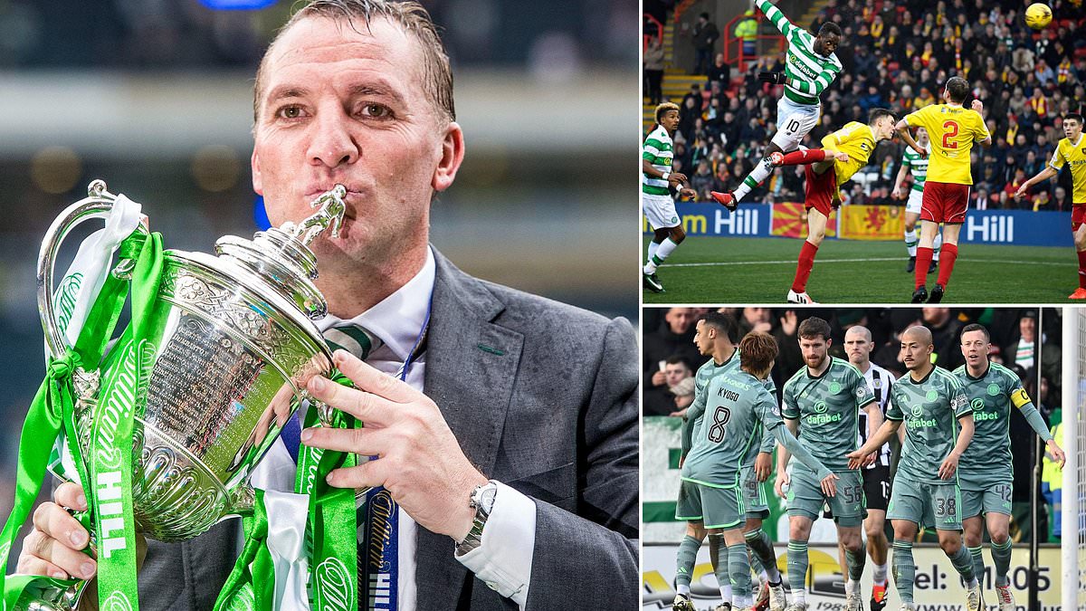 Celtic - Rodgers maintient son record impressionnant en Coupe d-Écosse