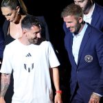 David Beckham et Messi - une demande inattendue à l-entraînement