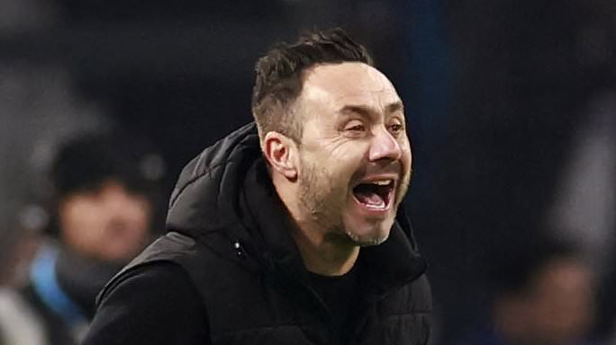 De Zerbi ne coachera plus jamais en France après la défaite