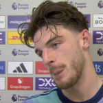 Declan Rice critique ses coéquipiers après le match nul contre Man Utd