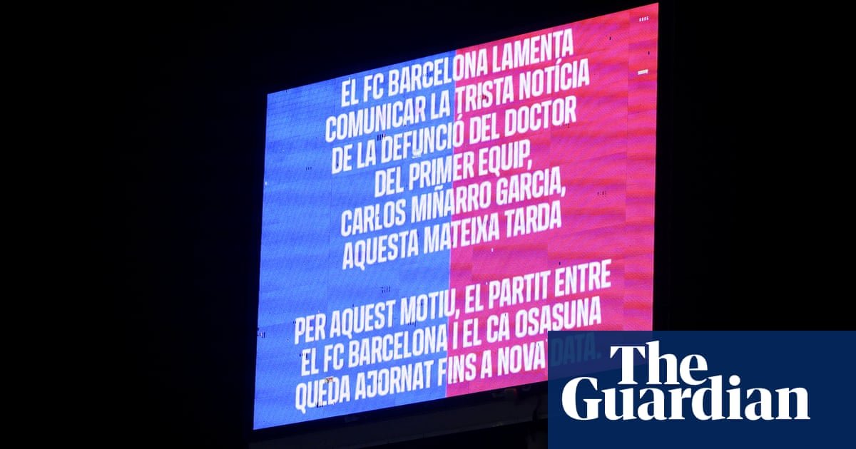 FC Barcelone - Match annulé après le décès du médecin de l-équipe