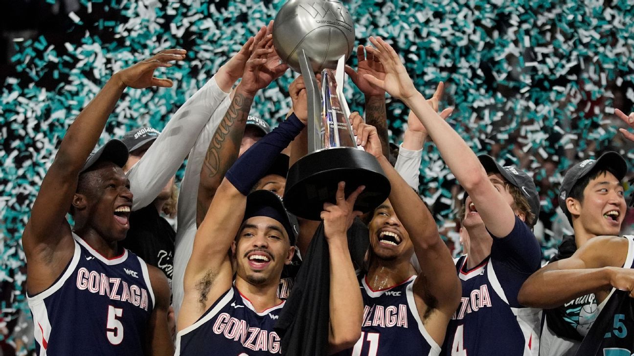 Gonzaga remporte le titre du tournoi WCC contre Saint Mary-s