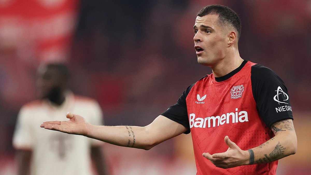 Granit Xhaka critique l-arbitre après Bayern-Leverkusen