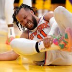 Jalen Brunson des Knicks absent 2 semaines à cause d-une blessure