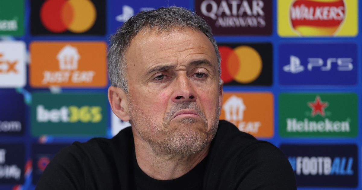 Luis Enrique célèbre la victoire de PSG sur Liverpool en C1