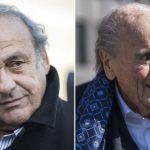 Michel Platini et Sepp Blatter - un an et huit mois de prison avec sursis