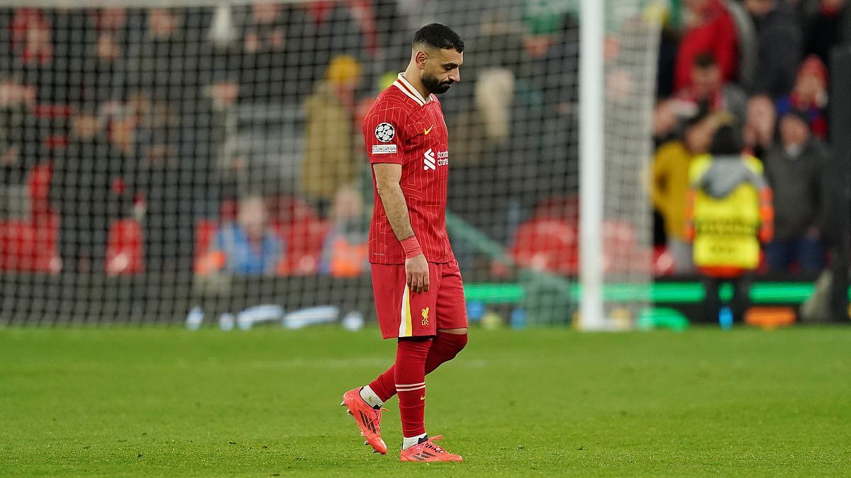 Mo Salah en larmes après l-élimination de Liverpool en C1