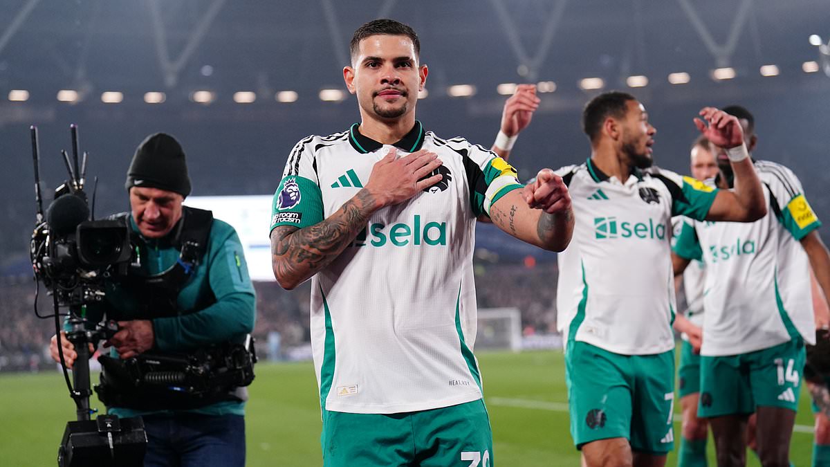 Newcastle triomphe face à West Ham grâce à Guimaraes