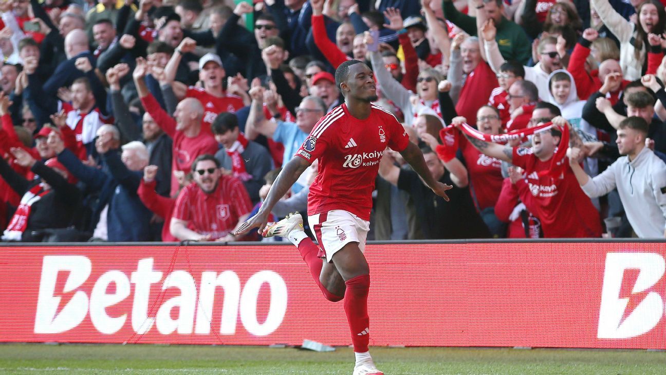 Nottingham Forest bat Man City et rêve de la Ligue des Champions