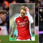 Odegaard d-Arsenal - Une saison en deçà de ses standards