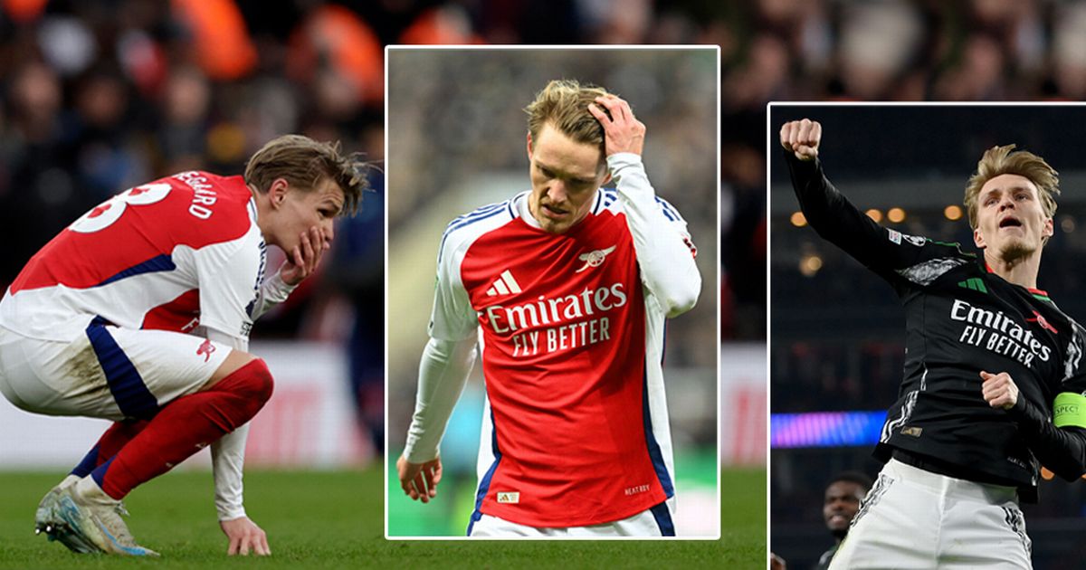 Odegaard d-Arsenal - Une saison en deçà de ses standards