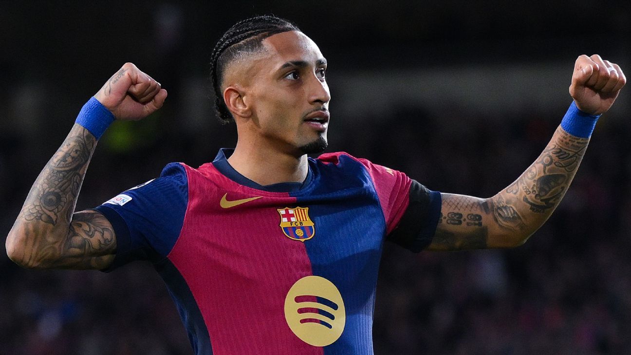 Raphinha suivi par Liverpool- Arsenal et Manchester United