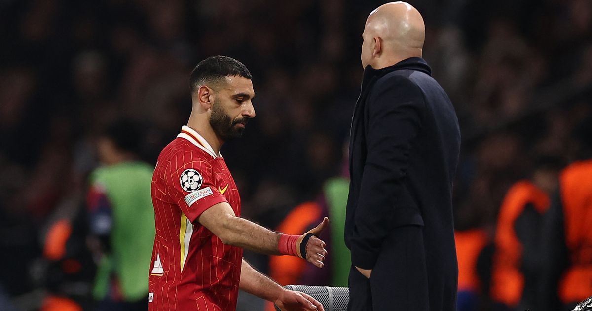 Réaction de Mohamed Salah après son remplacement contre le PSG