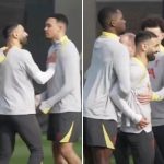 Salah et Alexander-Arnold - Tensions à l-entraînement avant PSG