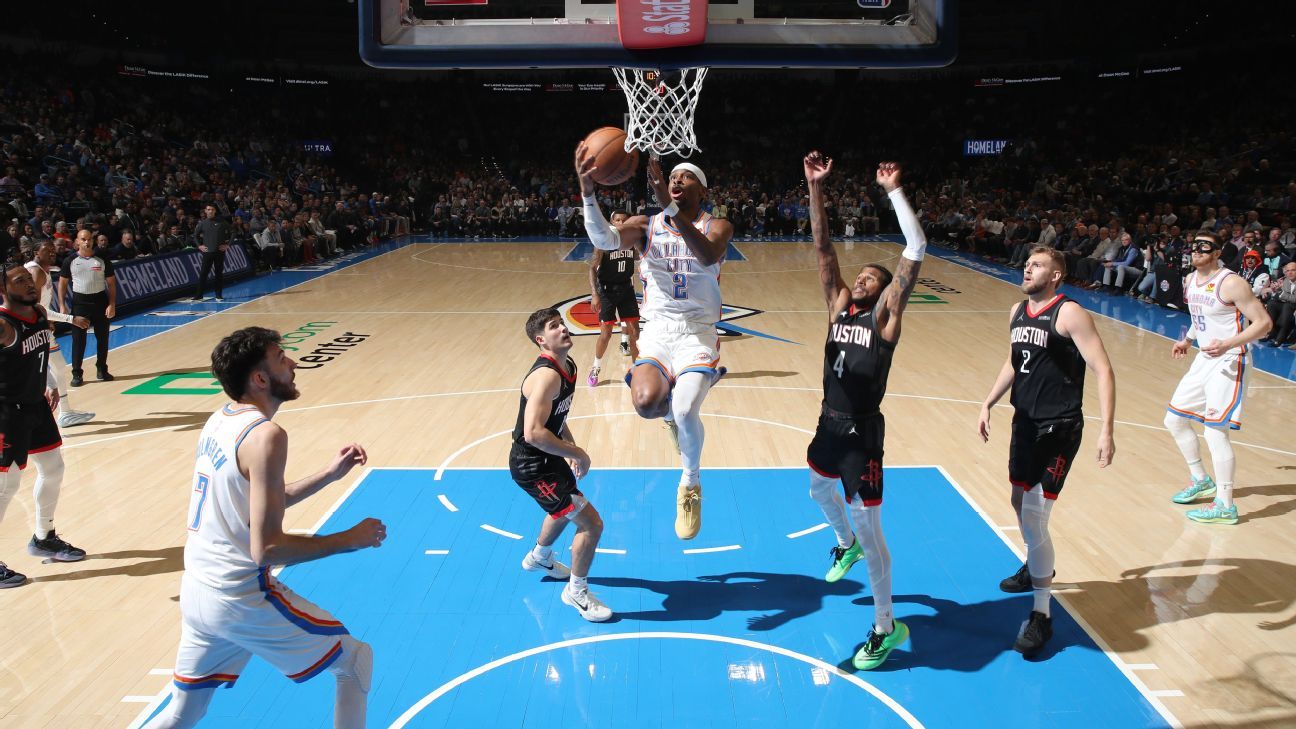 Shai Gilgeous-Alexander brille avec 51 points pour les Thunder