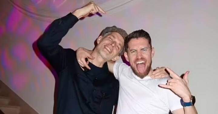 Thomas Tuchel en fête avec ses anciens joueurs de Chelsea