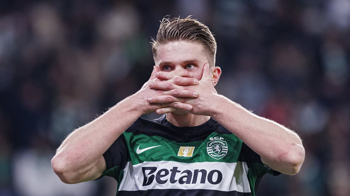 Viktor Gyokeres vise un départ de Sporting vers Man United