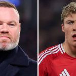 Wayne Rooney soutient Rasmus Hojlund malgré ses difficultés