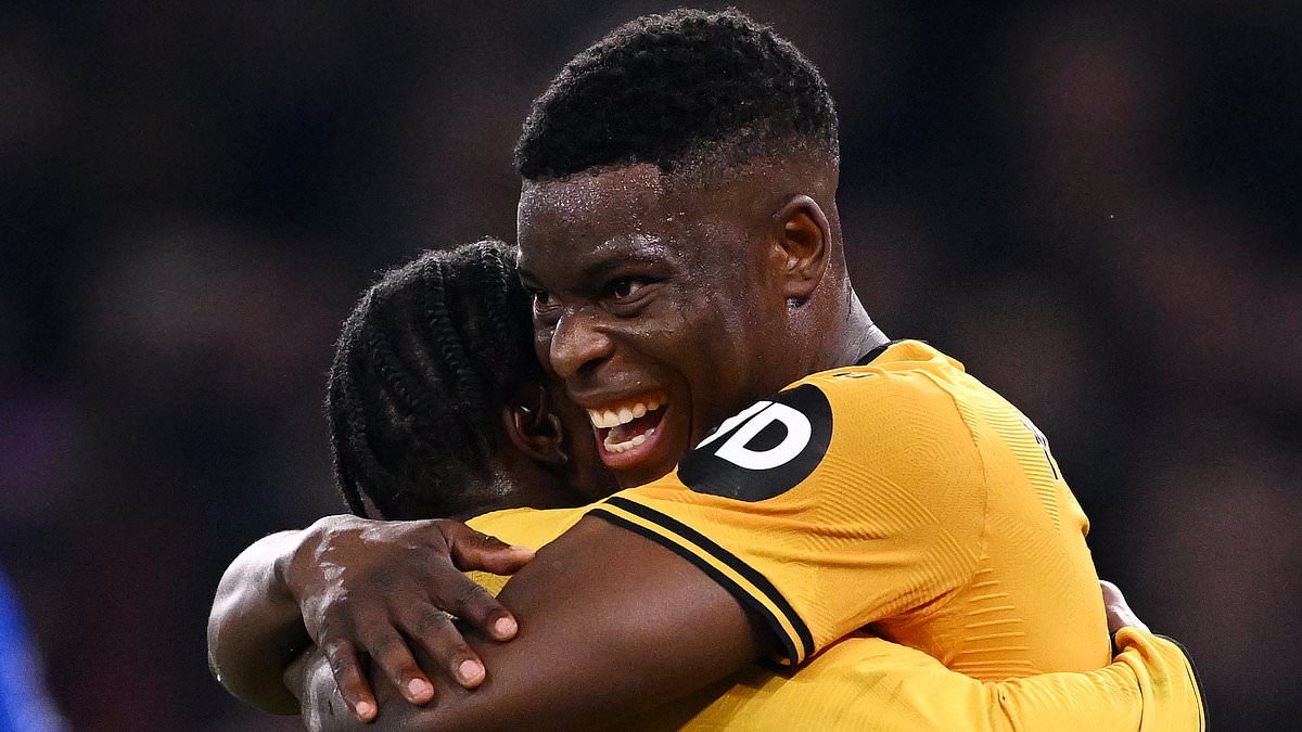 Wolves et Everton partagent les points - Munetsi marque son premier but