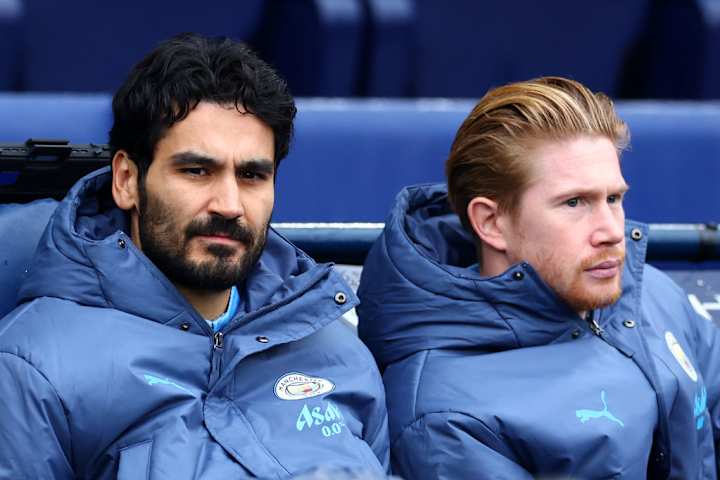 Ilkay Gundogan et Kevin De Bruyne ne sont plus à leur sommet