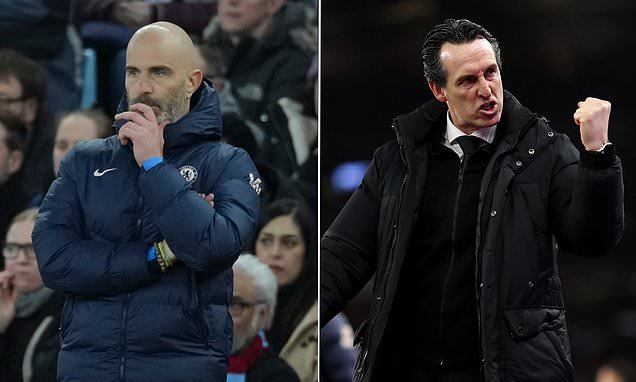 Enzo Maresca face à Aston Villa