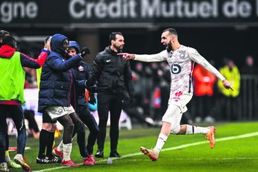 Nabil Bentaleb à Rennes, dimanche 16 février.