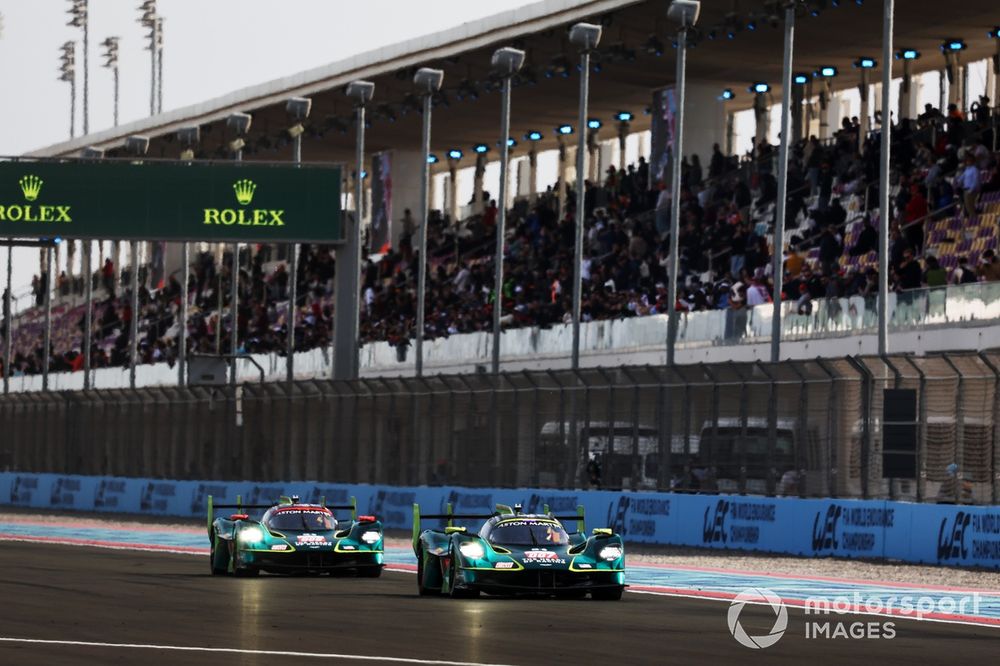 La Valkyrie est le seul Hypercar à disposer d'un V12 cette année en WEC, alors que les autres utilisent un V6 ou V8