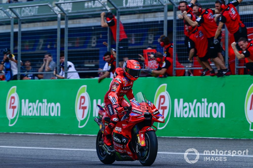 La bataille pour le titre entre Bagnaia et Marquez