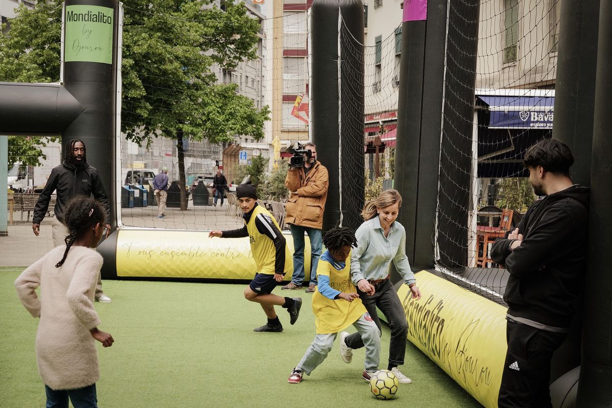 Mondialito, terrain de foot itinérant