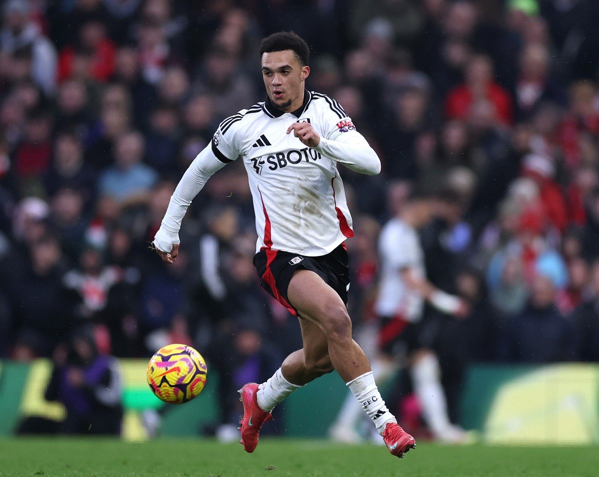 Antonee Robinson en action pour Fulham