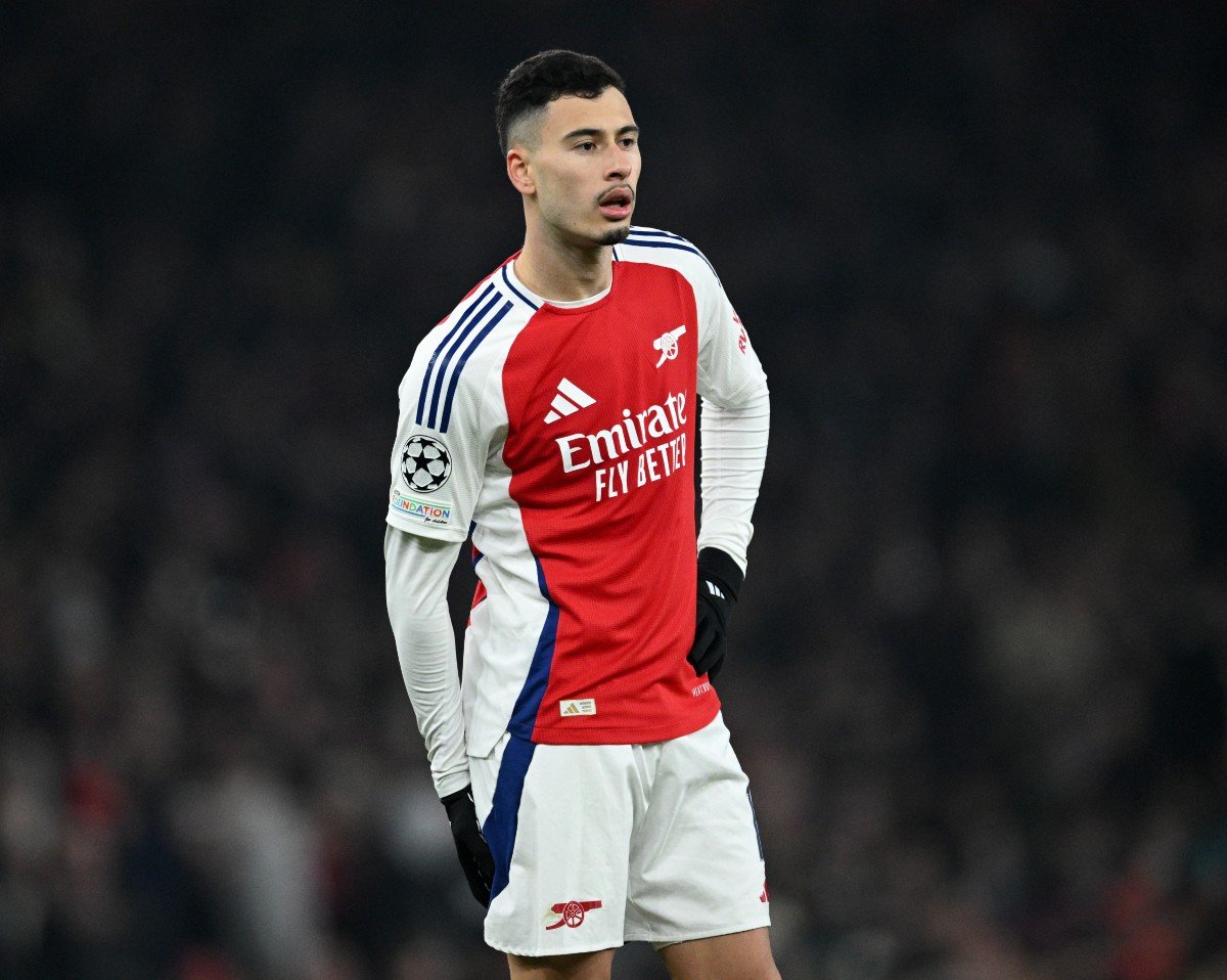 Gabriel Martinelli en action pour Arsenal