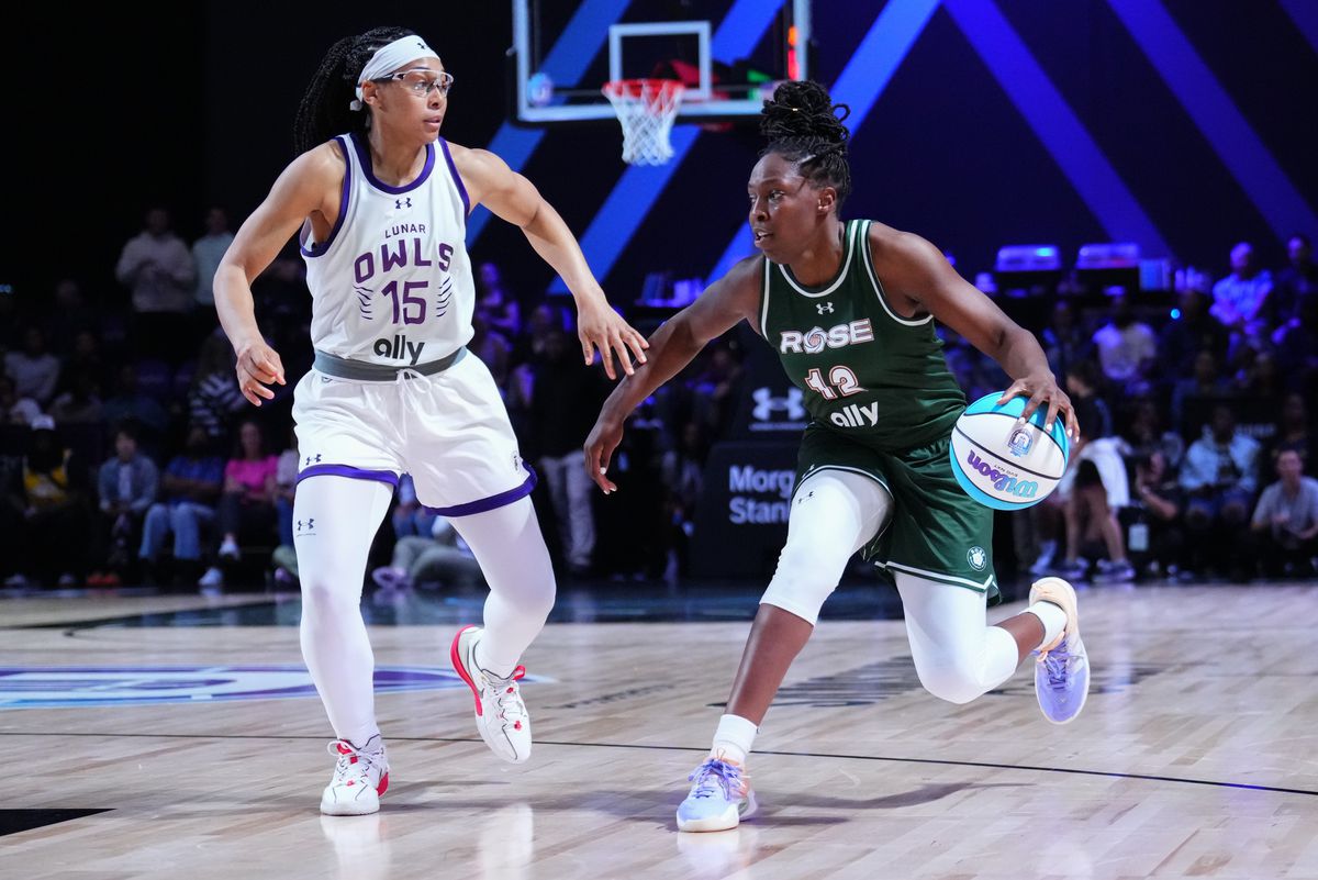 Chelsea Gray en pleine action