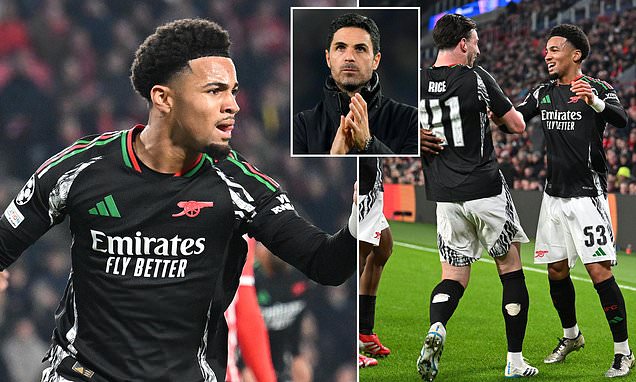 Ethan Nwaneri sur le terrain