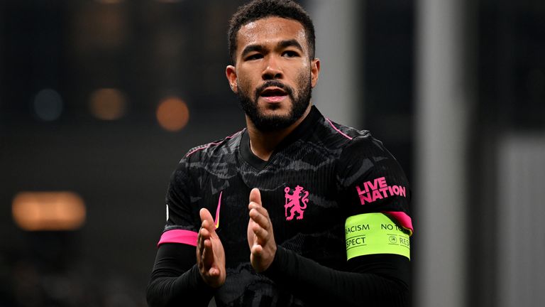 Reece James was on target for Chelsea in Copenhagen