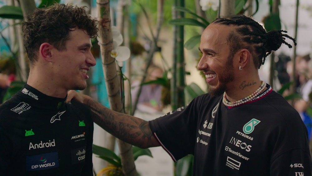 Une scène de Drive to Survive.