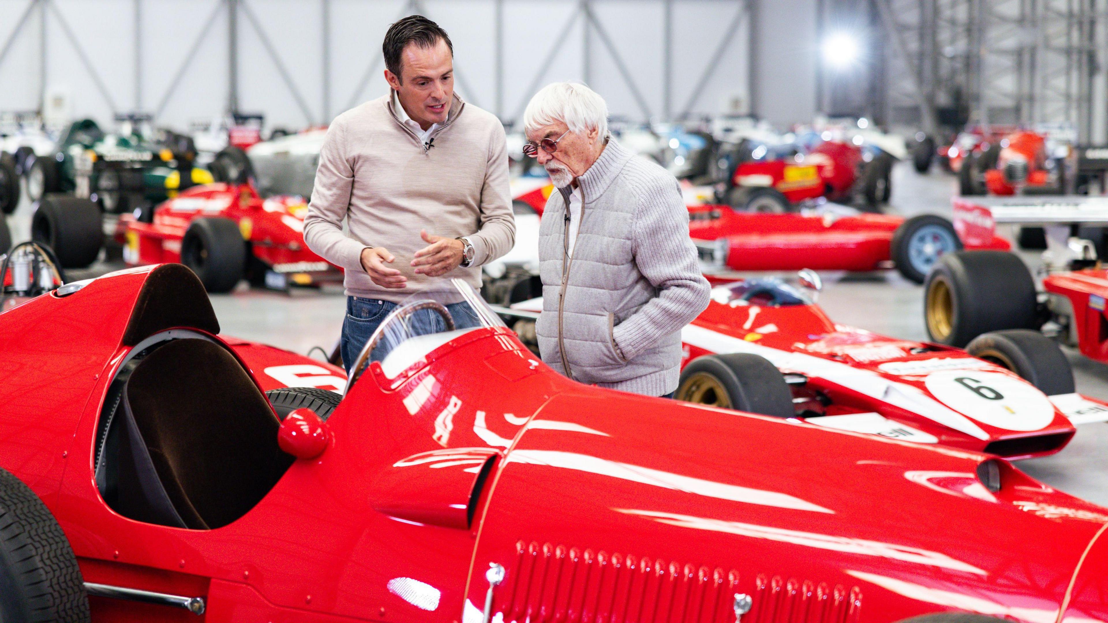 Bernie Ecclestone et sa collection de voitures