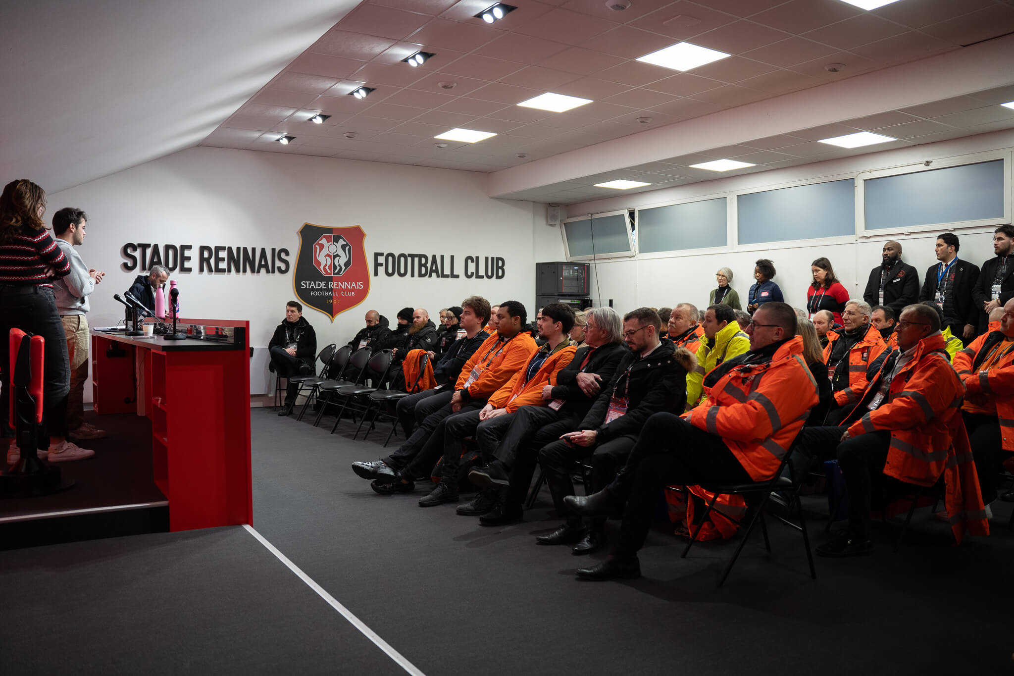 Atelier sécurité au Stade Rennais FC
