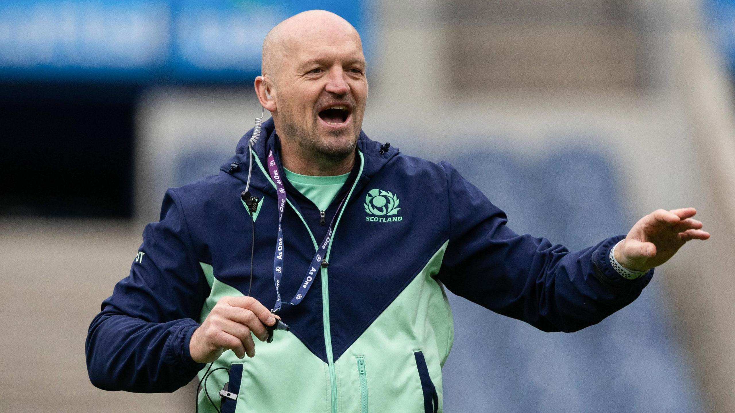 Gregor Townsend, entraîneur de l'Écosse
