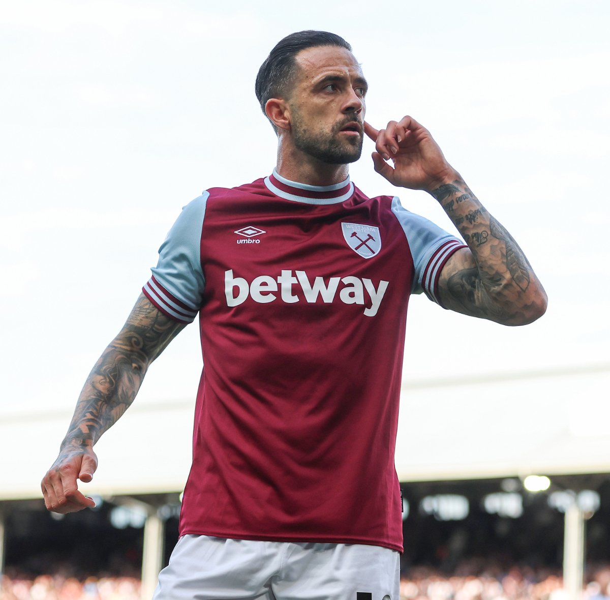 Danny Ings de West Ham United célèbre un but