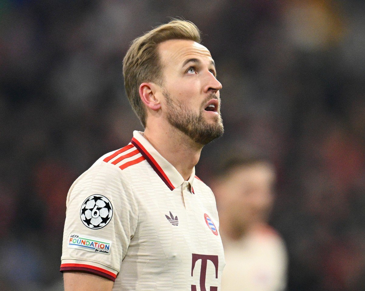 Harry Kane avec le Bayern Munich contre Celtic