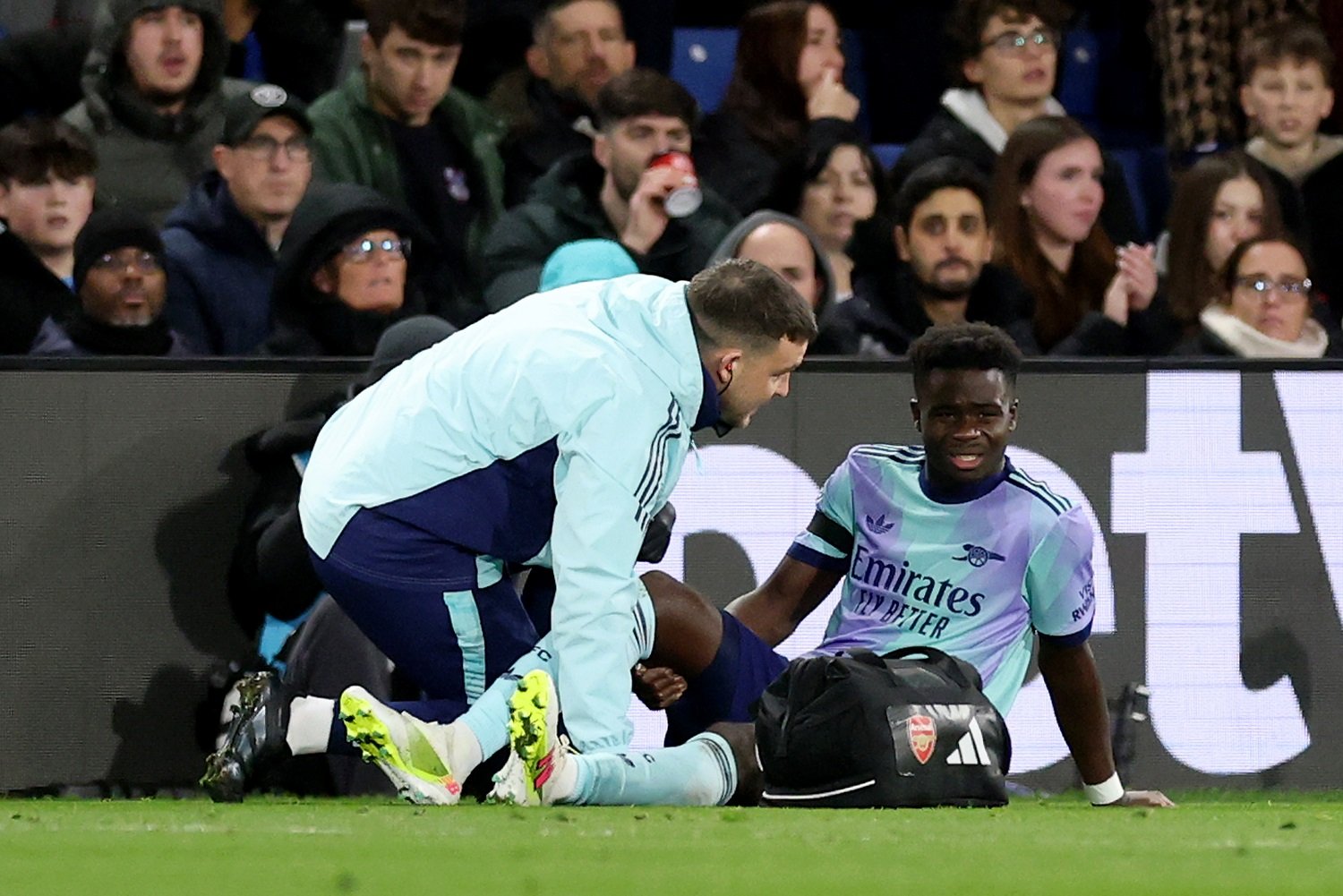 L'ailier d'Arsenal Bukayo Saka
